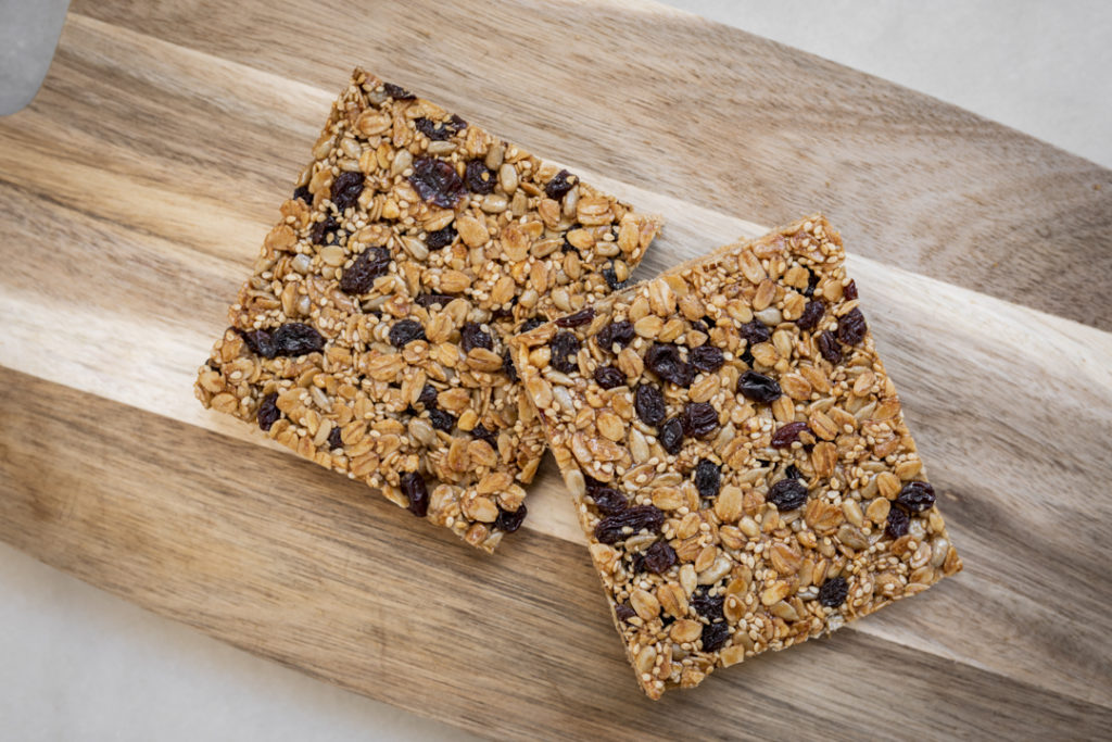 Muesli­reep der konsequente BioBaecker